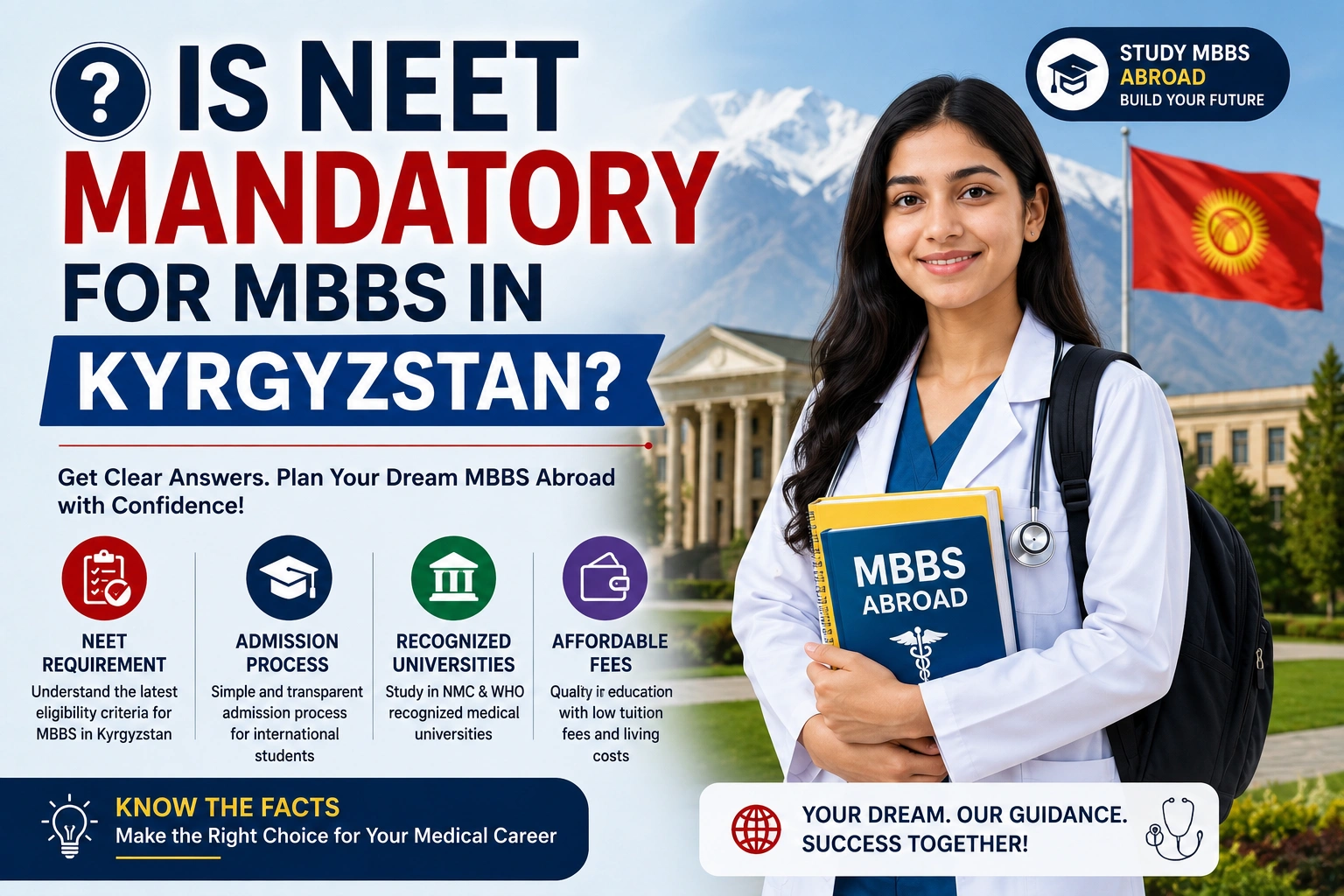 Is NEET Mandatory for MBBS in Kyrgyzstan